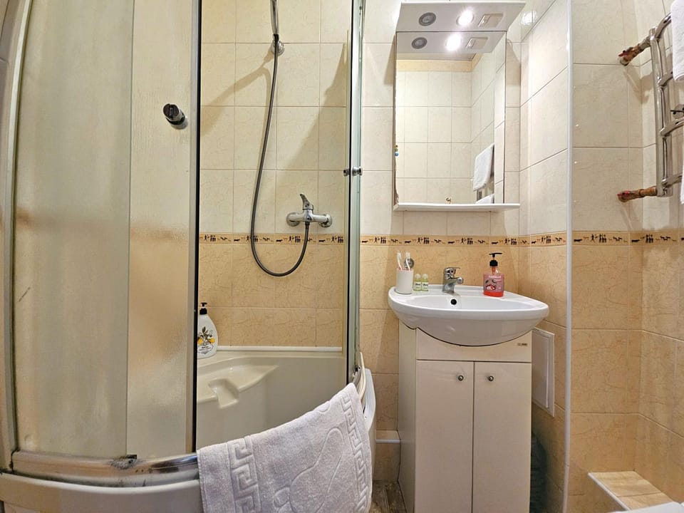 Shower, Toilet, Bathroom, Bath, towels
