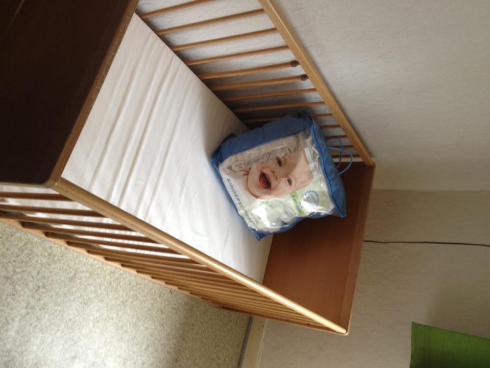 Decorative detail, Bedroom, cot