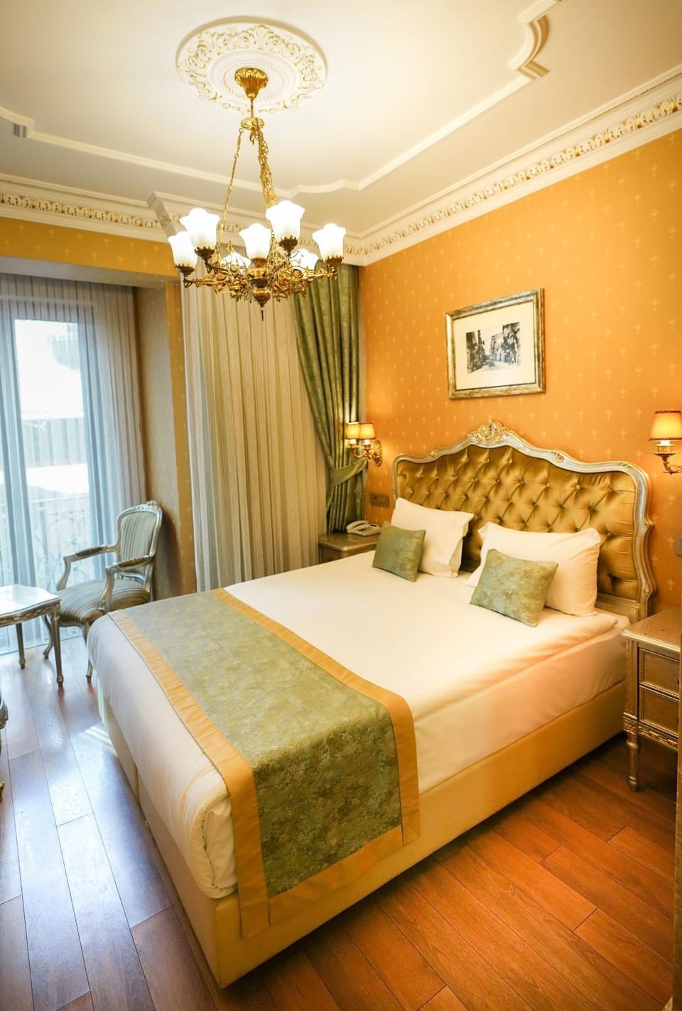 Bed, View (from property/room), Bedroom, City view