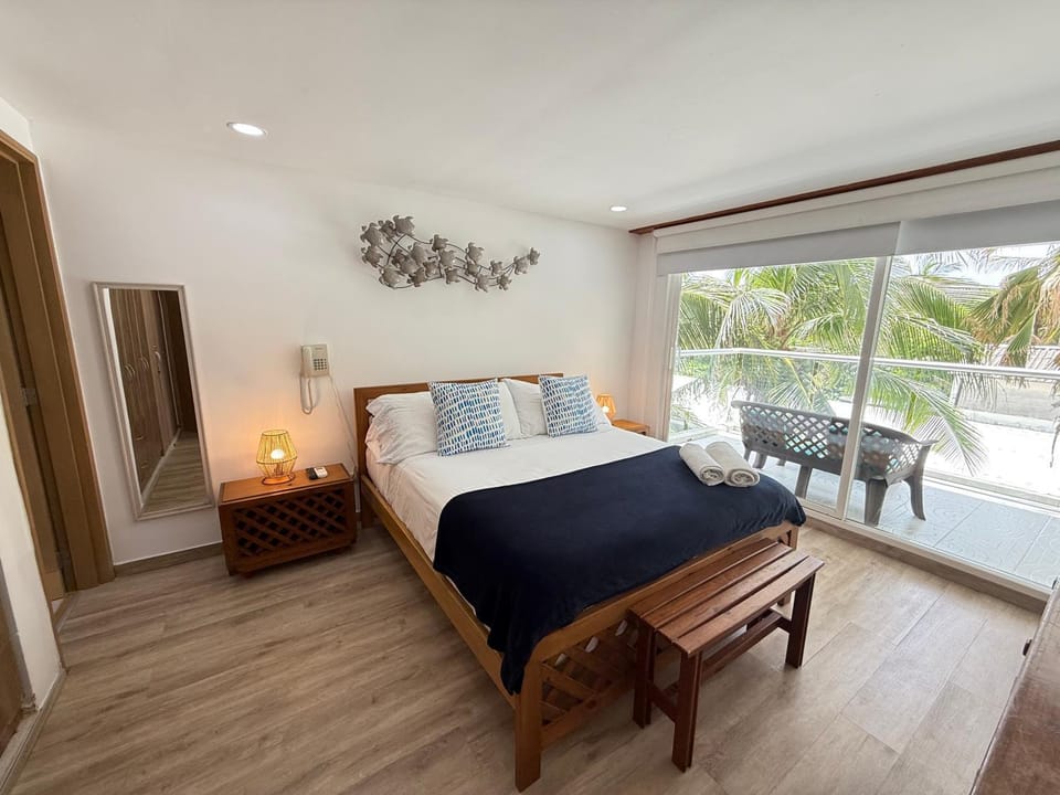San Andrés espectacular apto frente al mar, WI-FI Apartment in San Andres