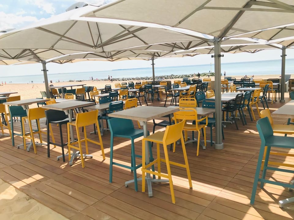 Patio, Restaurant/places to eat, Day, Balcony/Terrace, Banquet/Function facilities, Dining area, Beach, Beach, On site, Sea view, Sea view, Breakfast, sunbed, sunbed