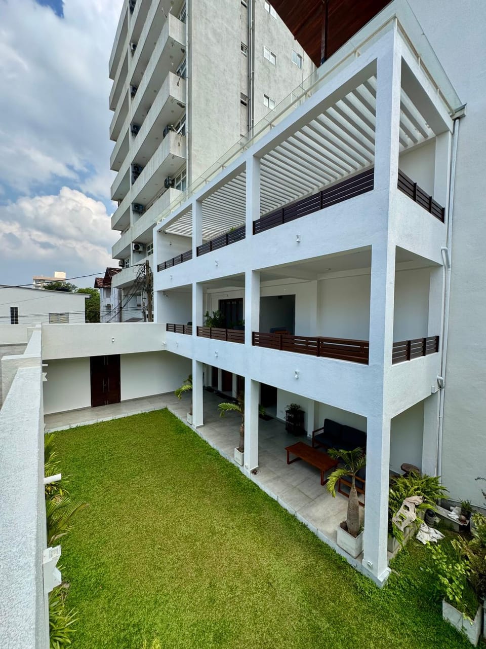 Property building, Garden
