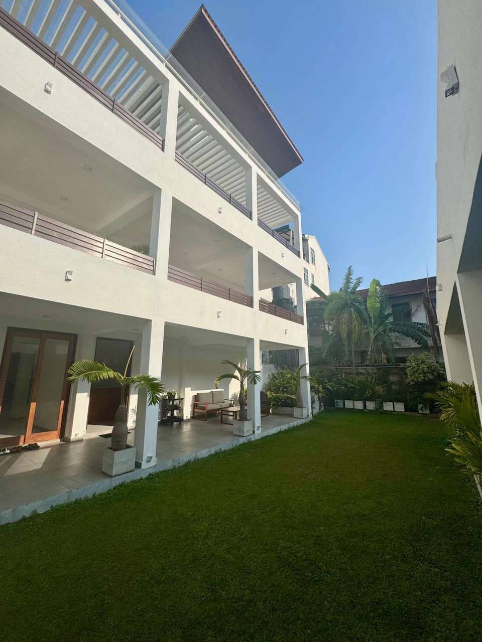 Property building, Garden