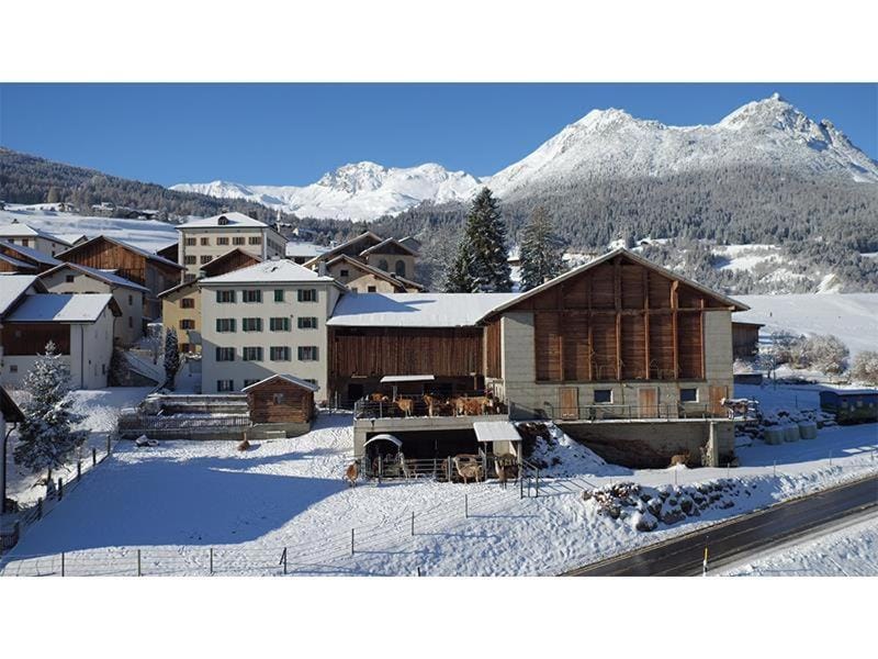 Property building, Natural landscape, Mountain view
