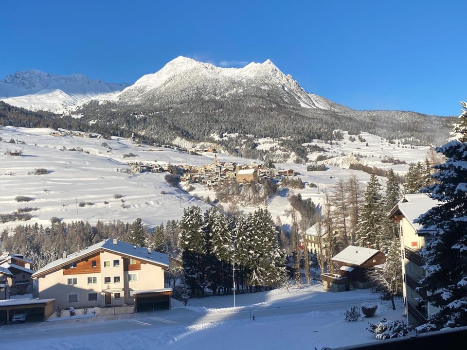 Winter, Mountain view