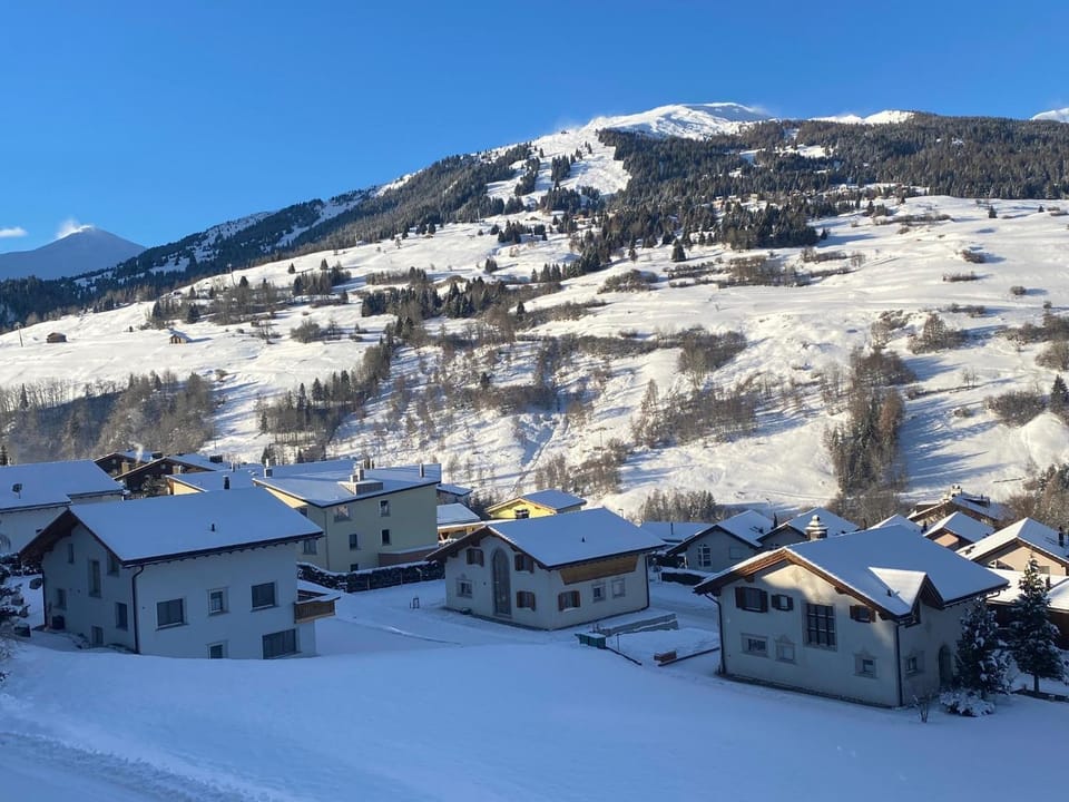 Winter, Mountain view