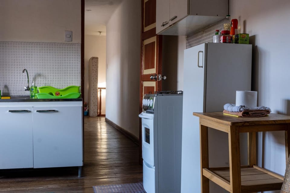 Kitchen or kitchenette, oven, stove