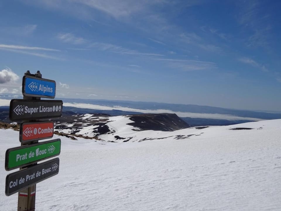 Natural landscape, Winter, Ski School
