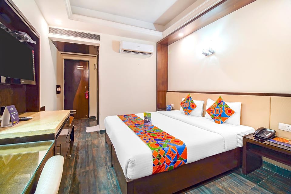 Bed, Bedroom, air conditioner