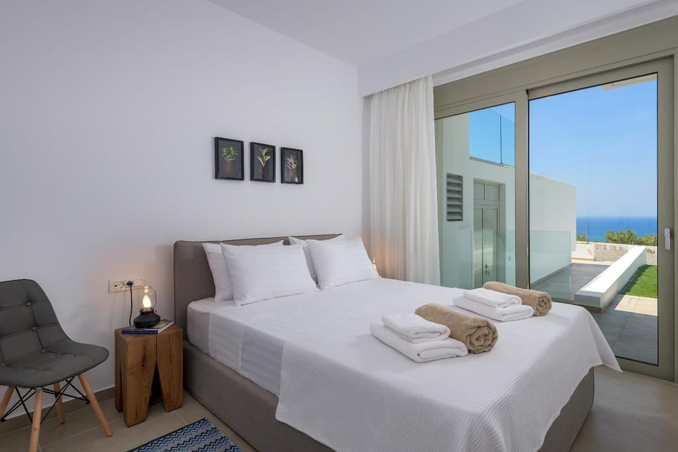 Bedroom, Sea view