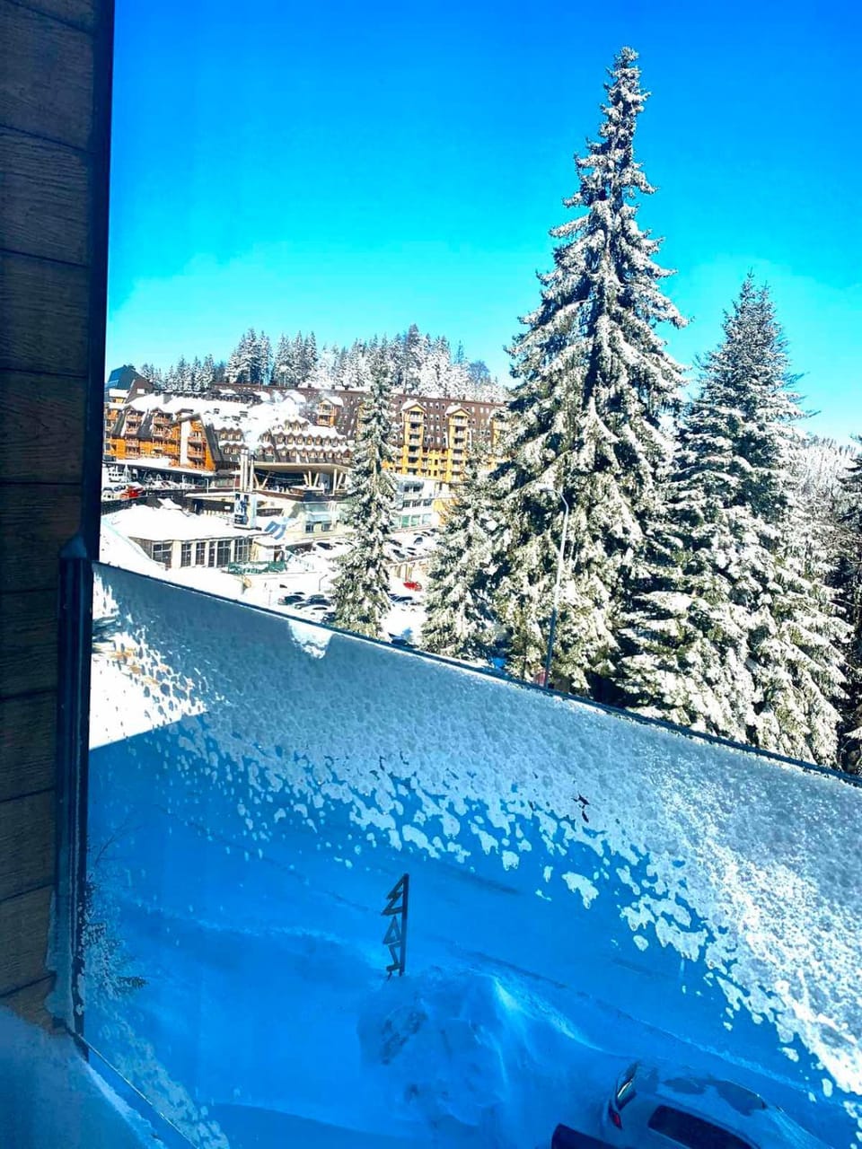 Day, Winter, Mountain view