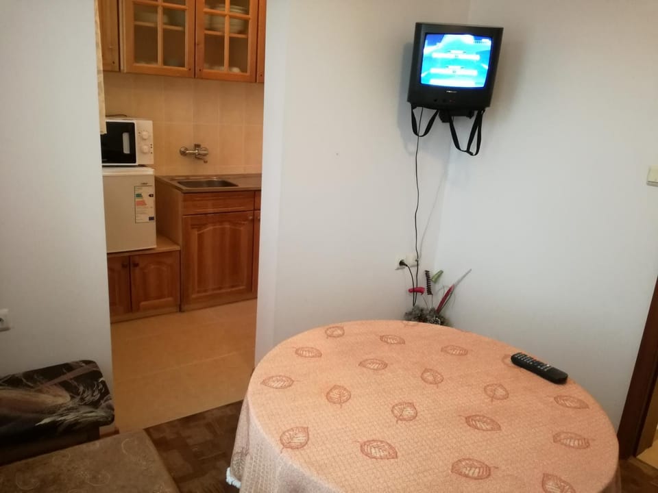 Kitchen or kitchenette, Living room, Photo of the whole room, Dining area