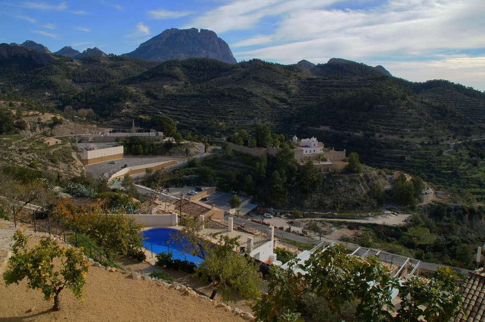 Nearby landmark, Day, Natural landscape, Bird's eye view, Mountain view, Pool view, Swimming pool