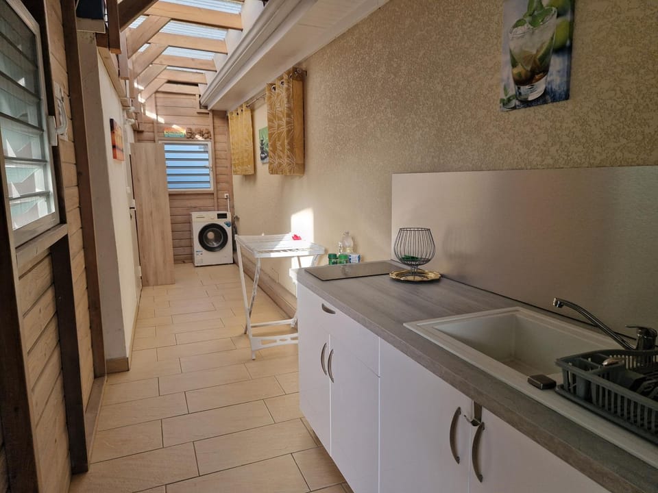F2 ZEN & GREEN - PISCINE et CONFORT Apartment in Petit-Bourg