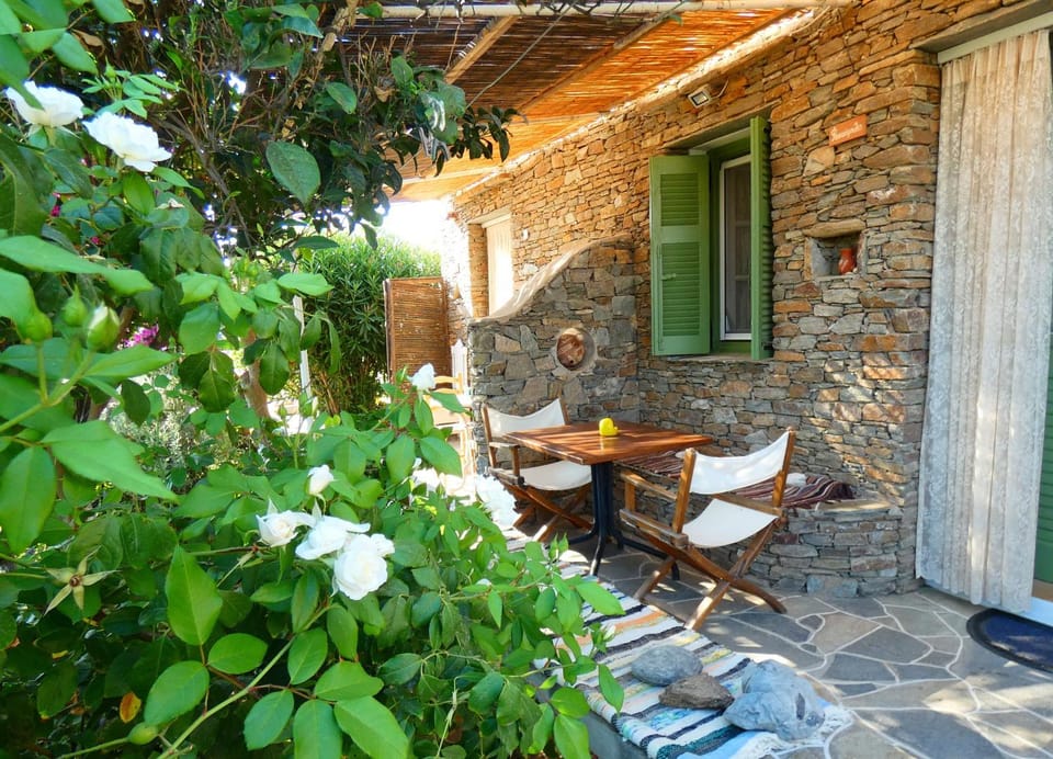 Property building, Patio, Garden, Dining area, Garden view
