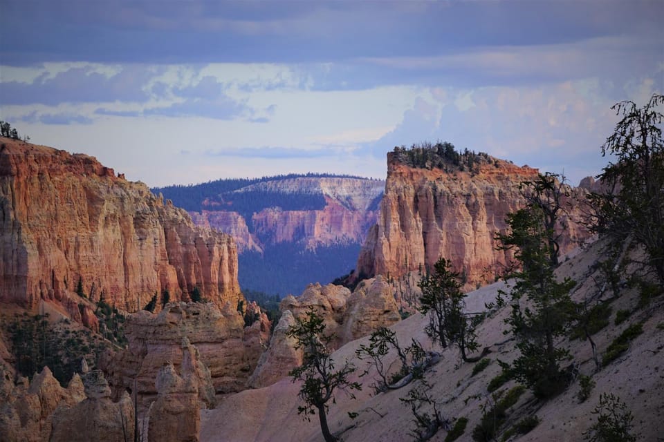 Natural landscape, Hiking, Mountain view