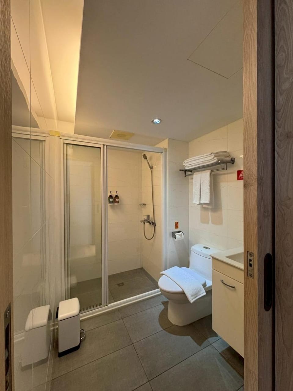 Shower, Bathroom, towels