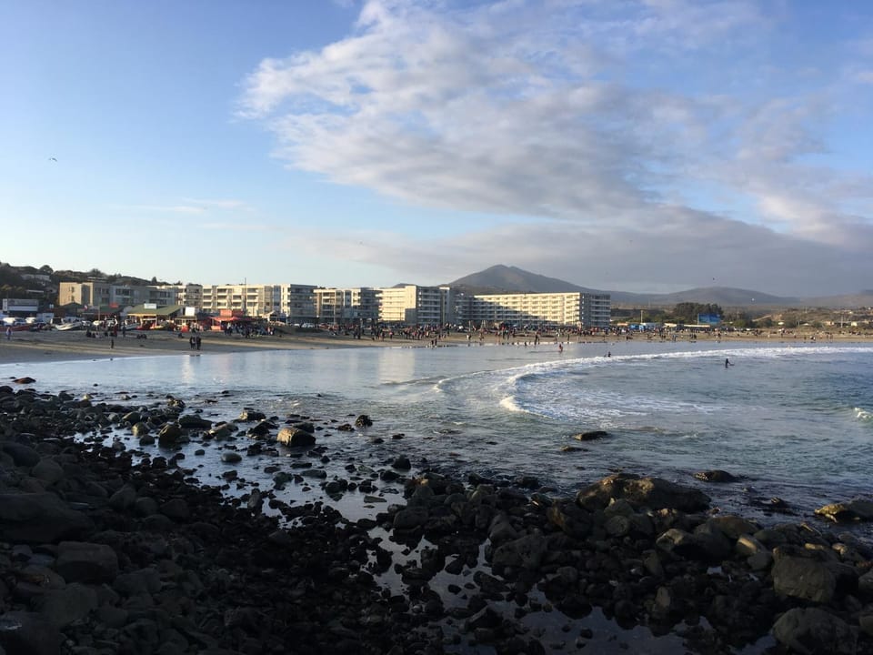 Nearby landmark, Natural landscape, Beach, City view