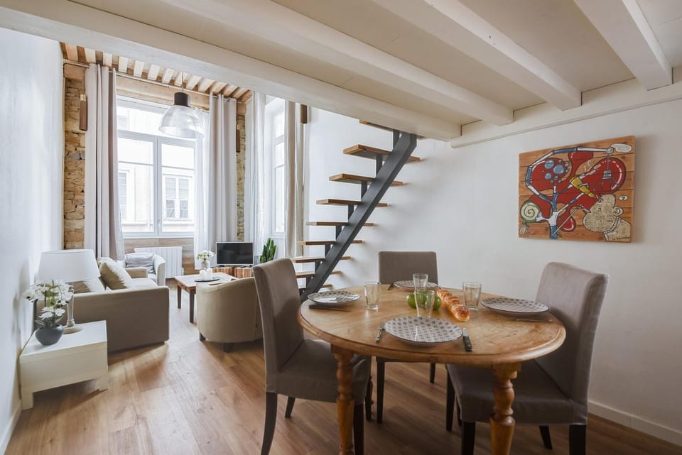 GuestReady - Magnificent duplex canut hypercentre Apartment in Lyon