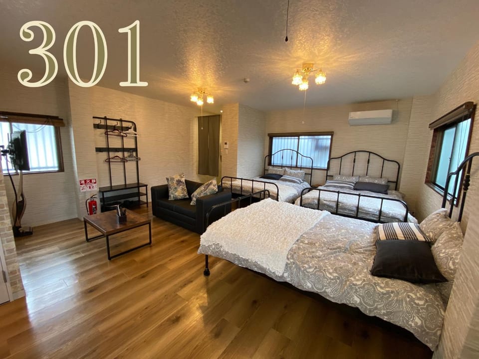Living room, Bedroom