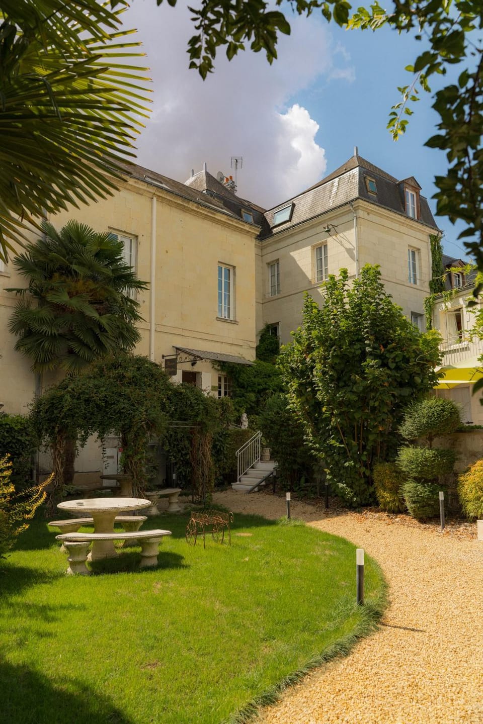 Property building, Garden, Garden view