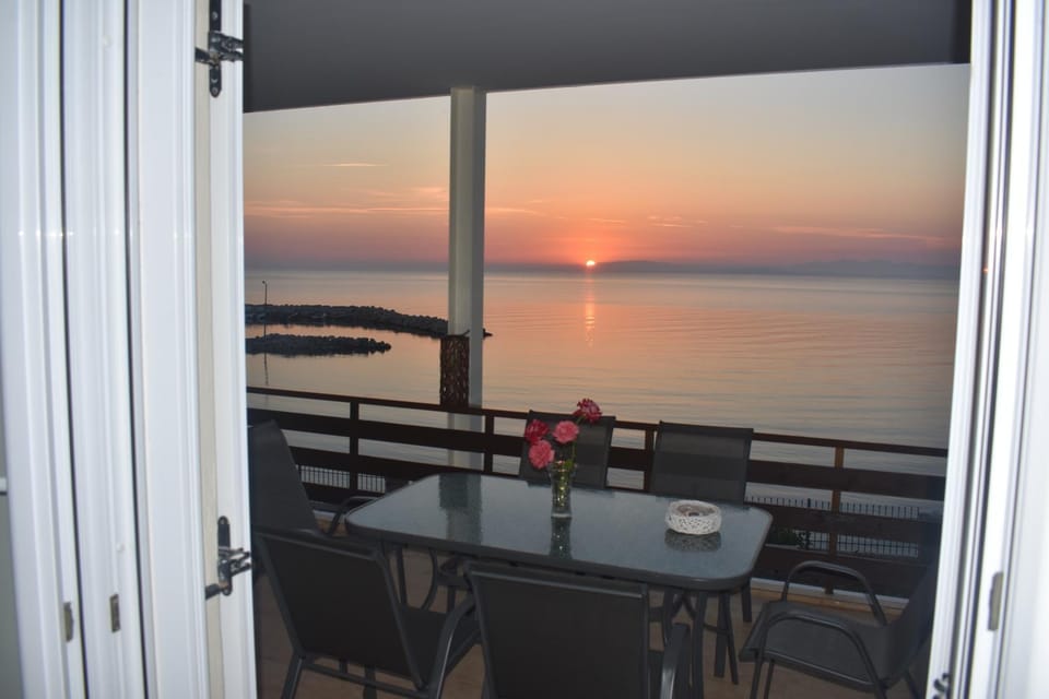 Balcony/Terrace, Sea view, Sunset