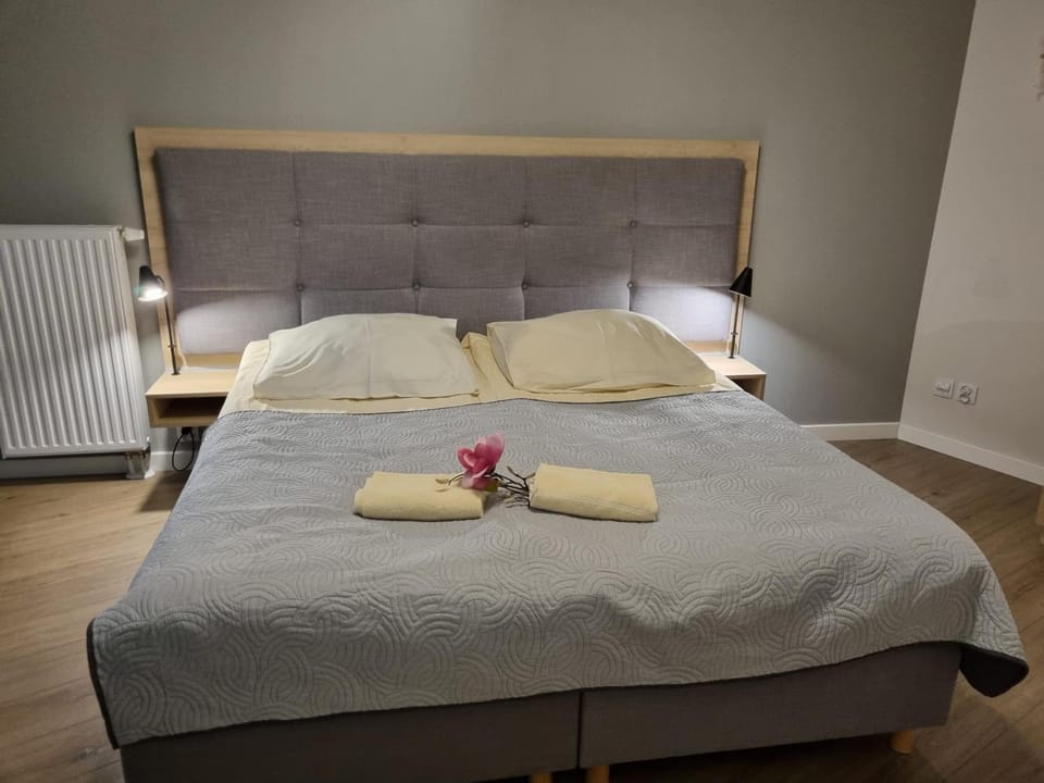 Bed, Bedroom, internet, towels