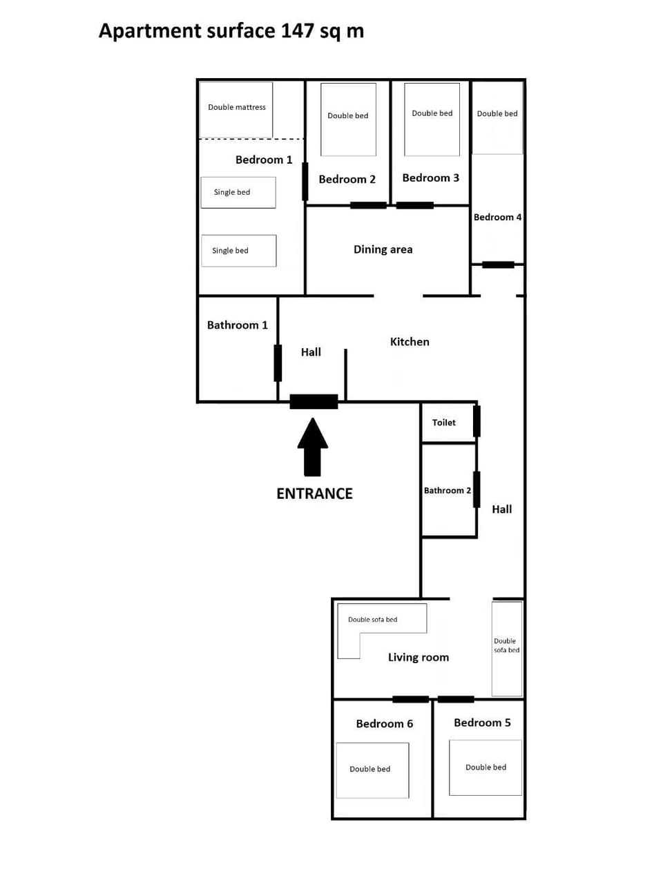 Prime Location Apartment Apartment in Krakow