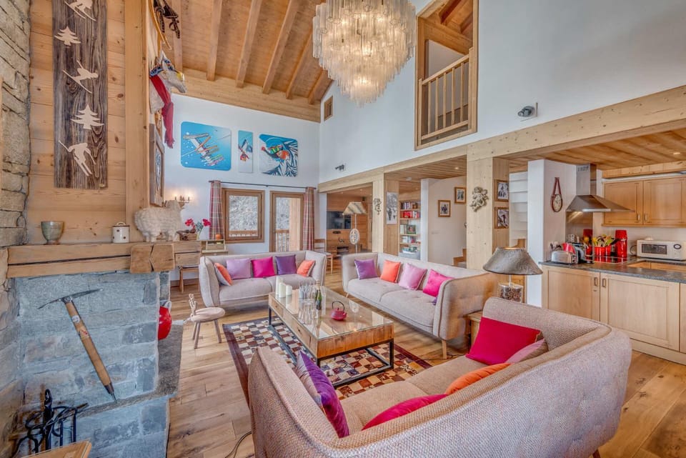 Chalet Zanskar - Chalet 5 - 180m2 - 6 chambres, 6 salles de bain, jacuzzi MAE-3407 Chalet in Tignes
