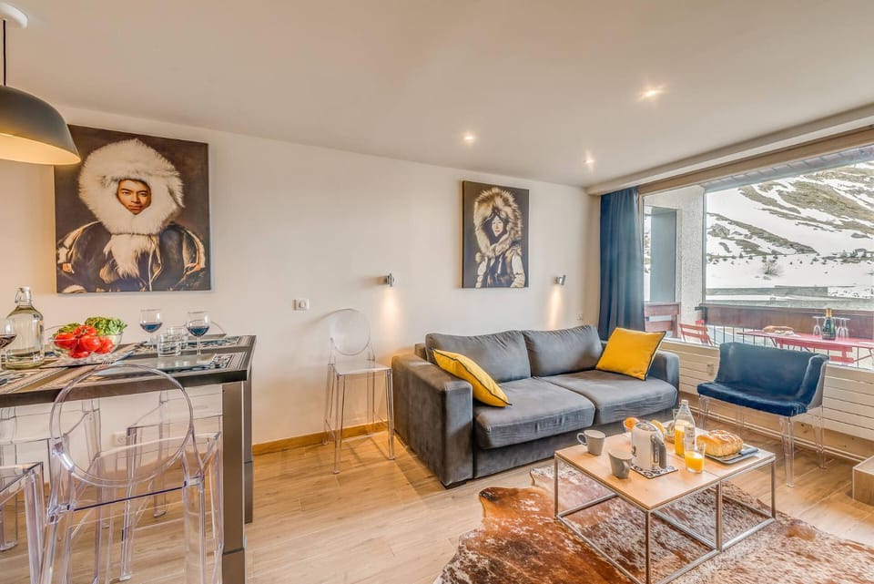Résidence MoutiÈres B - Appartement duplex rénové 4, confortable MAE-3382 Apartment in Tignes