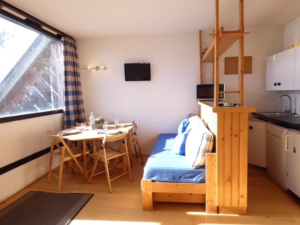 Studio 4 pers. avec balcon au sud, à Piau-Engaly, cuisine équipée et accès direct aux pistes - FR-1-457-155 Apartment in Saint-Lary-Soulan