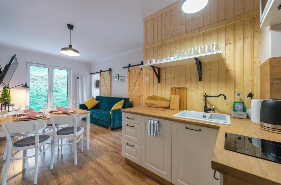 TV and multimedia, Kitchen or kitchenette, Living room, dishwasher, stove