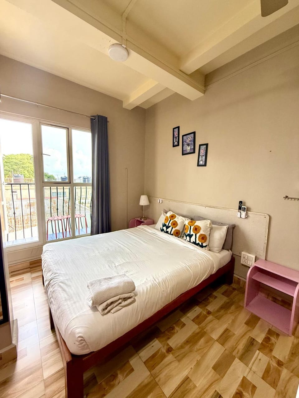 Bed, View (from property/room), Bedroom