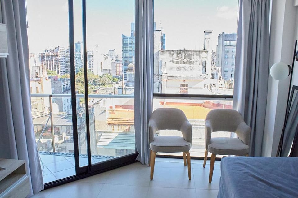 Studio impecable! En el centro de BA con solarium y parrilla Apartment in Buenos Aires