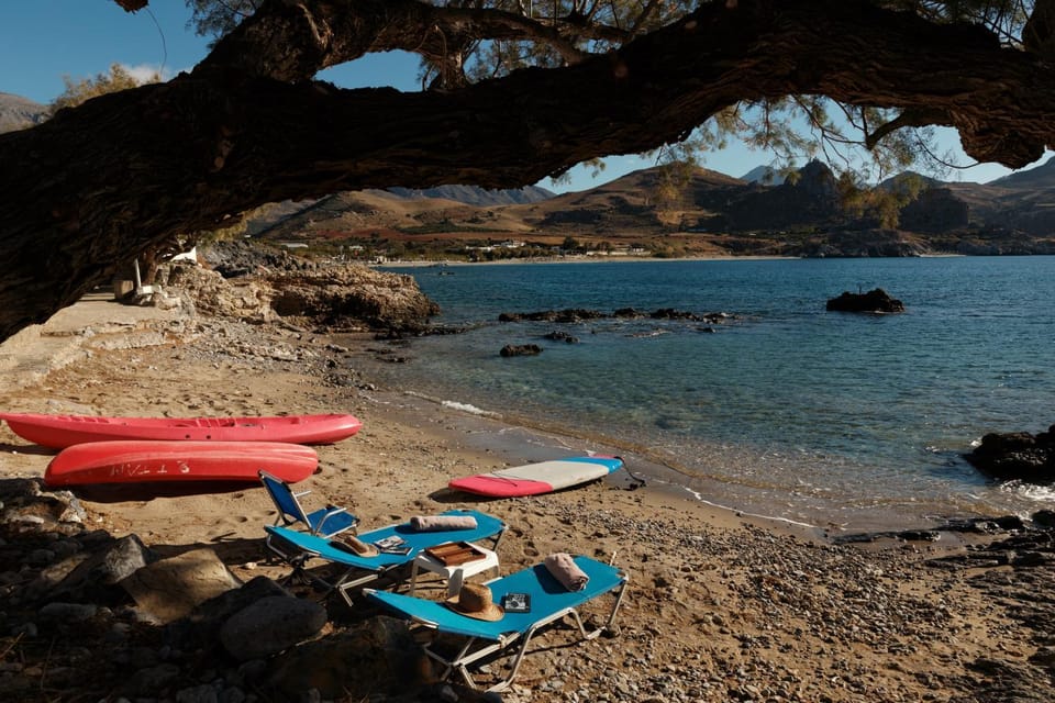Sea view, sunbed
