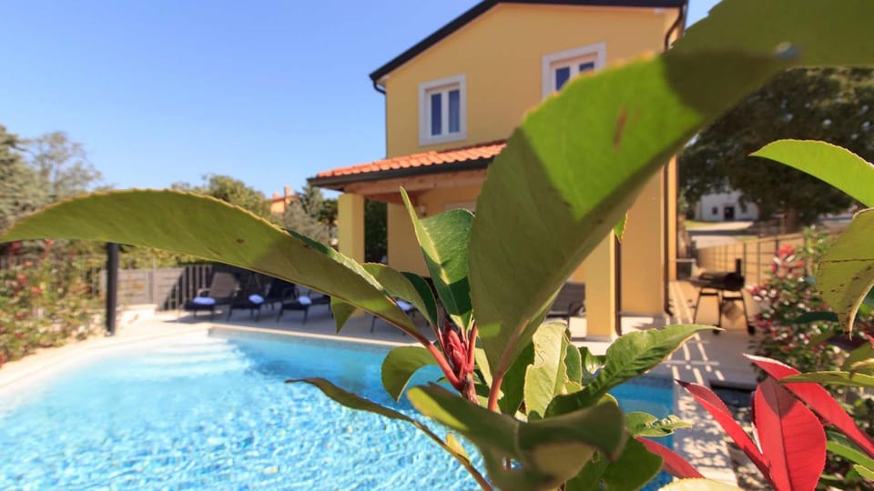 Beautiful villa Mugeba II with pool near the aquapark in Porec Villa in Istria County