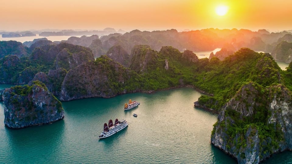 Natural landscape, Sunset