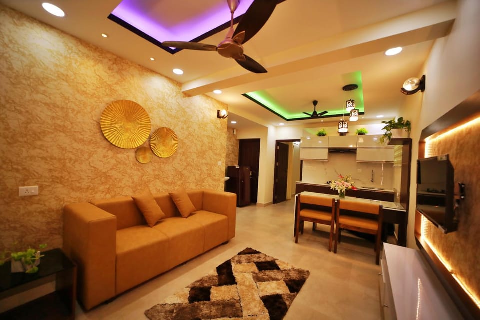 Photo of the whole room, Decorative detail, Seating area