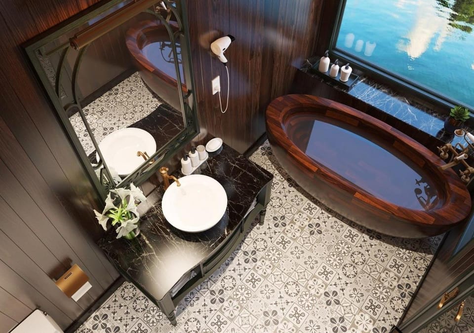 Natural landscape, Bathroom, Bath