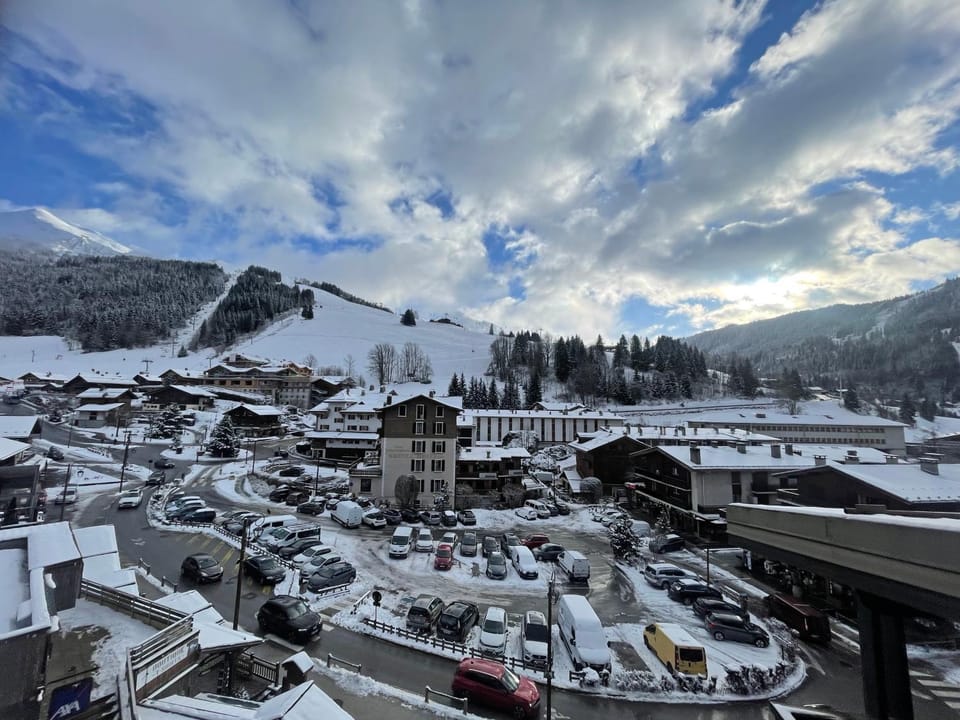 Natural landscape, Winter, City view, Mountain view