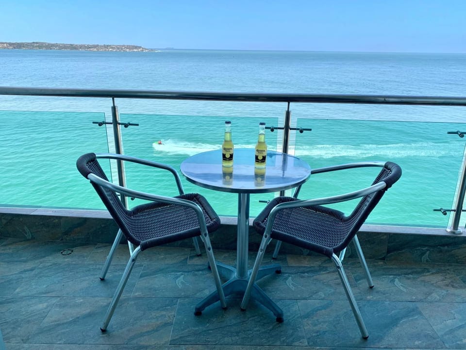 Day, Natural landscape, View (from property/room), Balcony/Terrace, Beach, Sea view