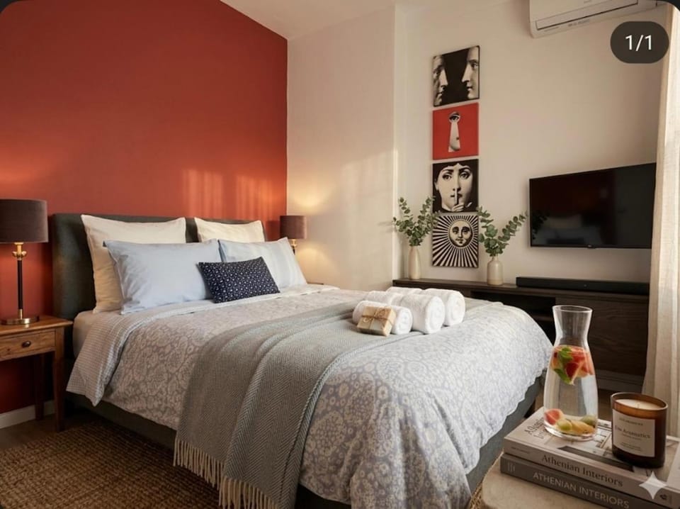 GRAND BLUE SUITE DI GIORGIO 10min from Piraeus port Apartment in Pireas