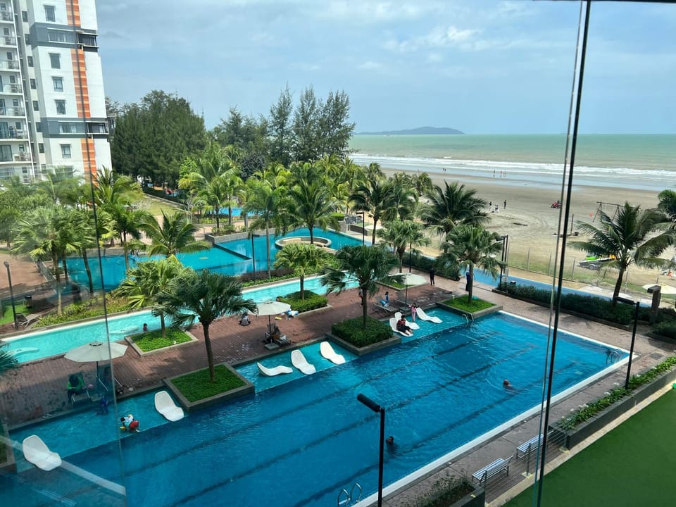 Day, Pool view, Sea view, Swimming pool