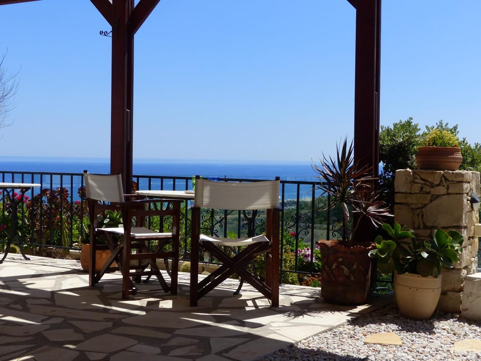 Patio, Natural landscape, Garden, View (from property/room), Balcony/Terrace, Sea view