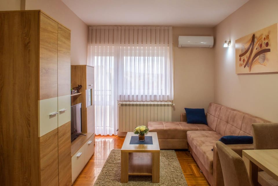 TV and multimedia, Living room, Seating area, wardrobe, air conditioner