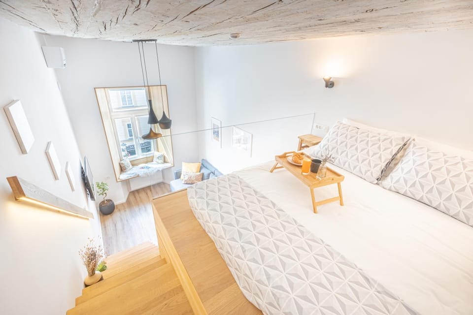 Living room, Bedroom