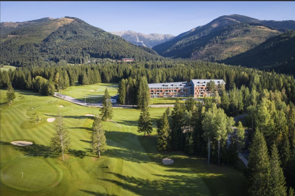 Property building, Natural landscape, Mountain view