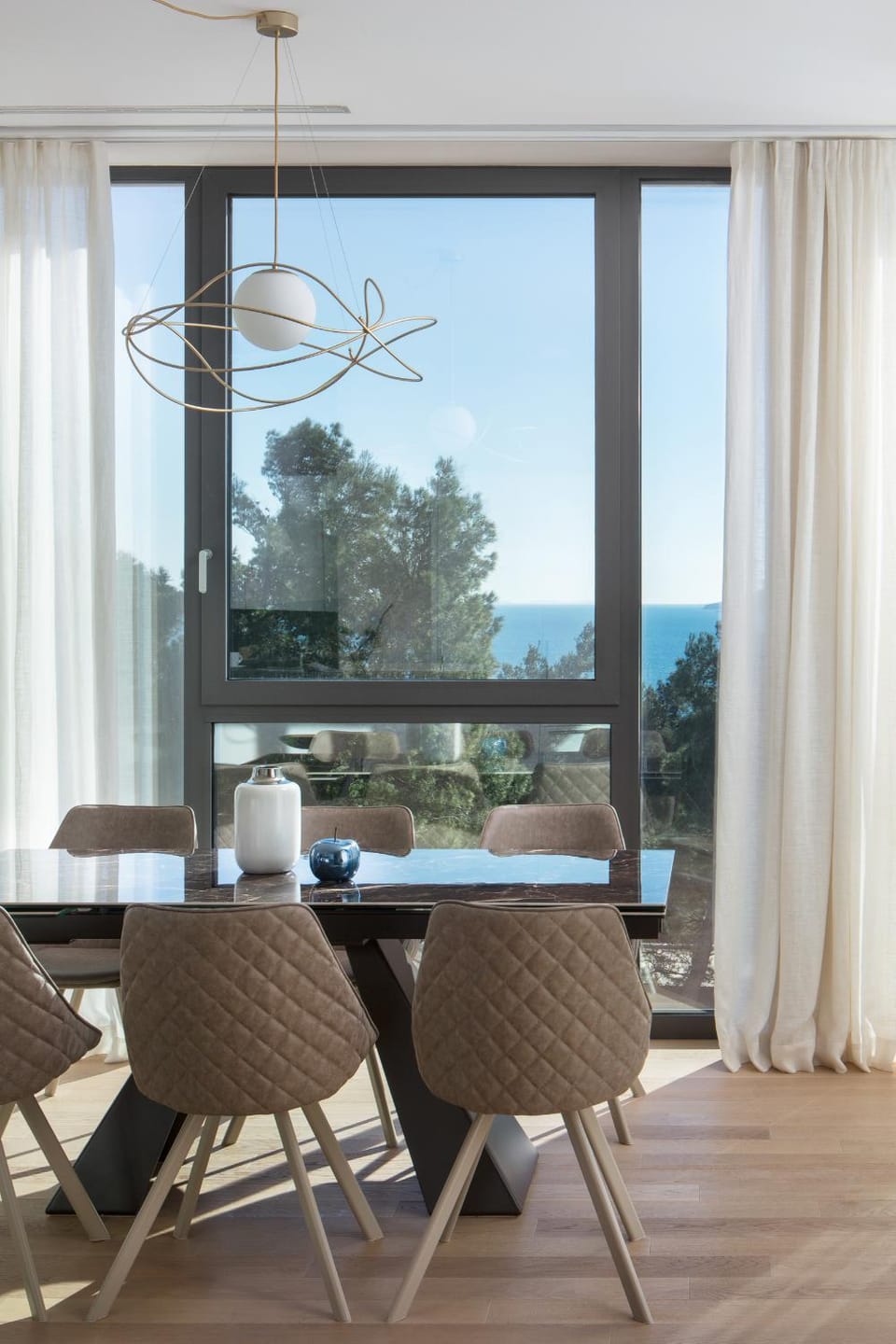 Dining area, Sea view