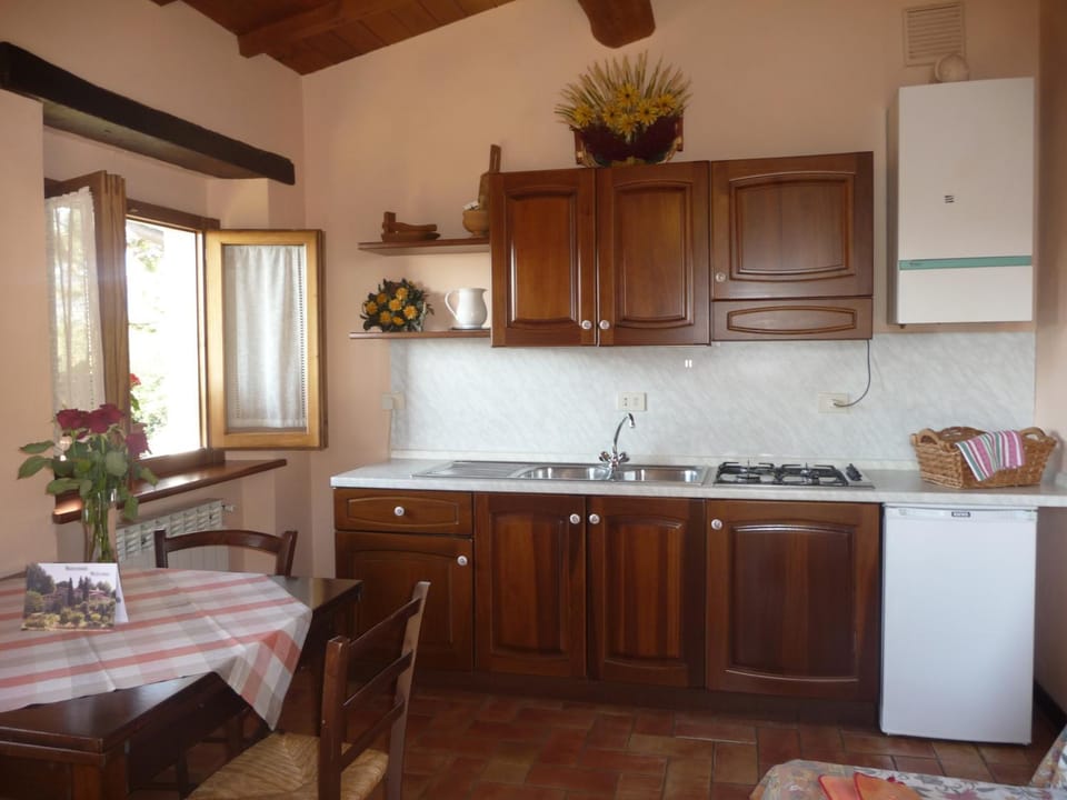 Kitchen or kitchenette, Dining area