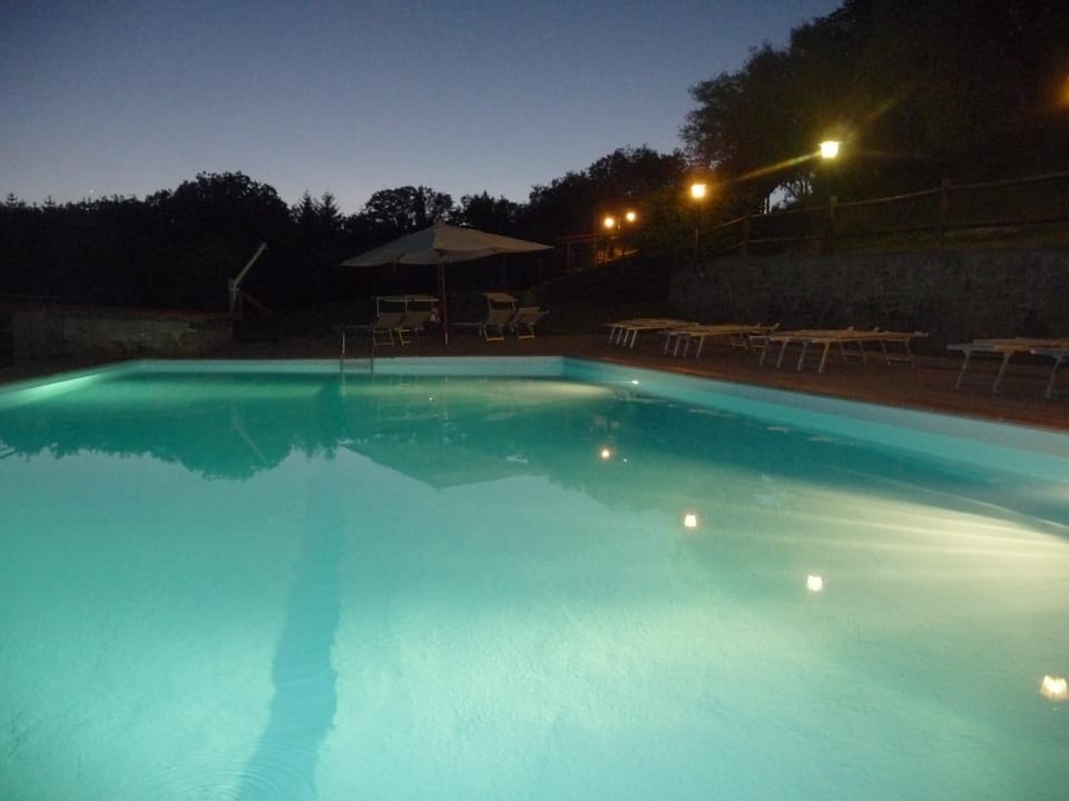 Swimming pool, Swimming pool, Sunset